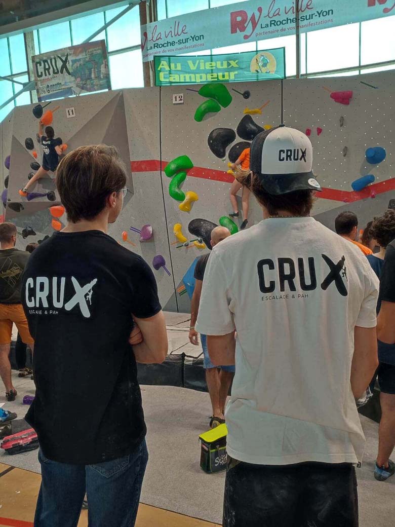 T-shirts CRUX Escalade.
