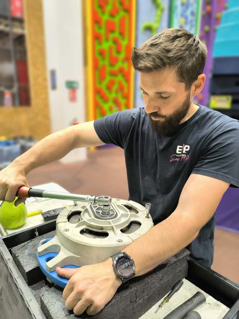 Maintenance de SAE avec EP Climbing. 